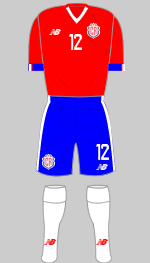 costa rica 2022 world cup 1st kit